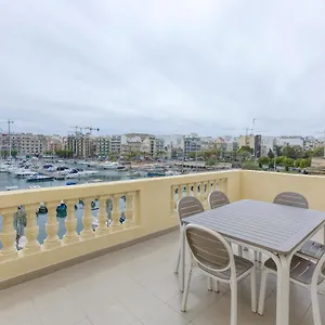 Marina View Slps 9 With Private Terrace & Bbq By 360 Estates , Ta Xbiex Malta
